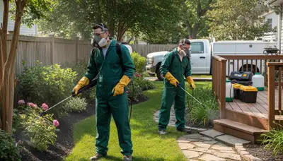 Tick control service for yards in Andover, MA by Arbor Tree Care
