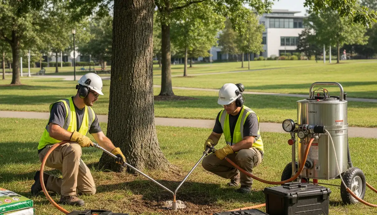 Tree fertilization service in Andover, MA for healthier roots and stronger tree growth