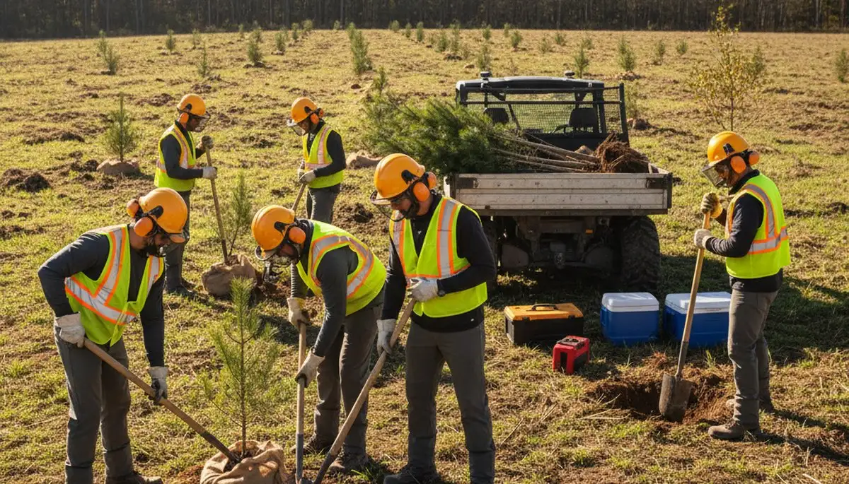 Tree planting service in Andover, MA for healthy landscape trees and site-specific species selection