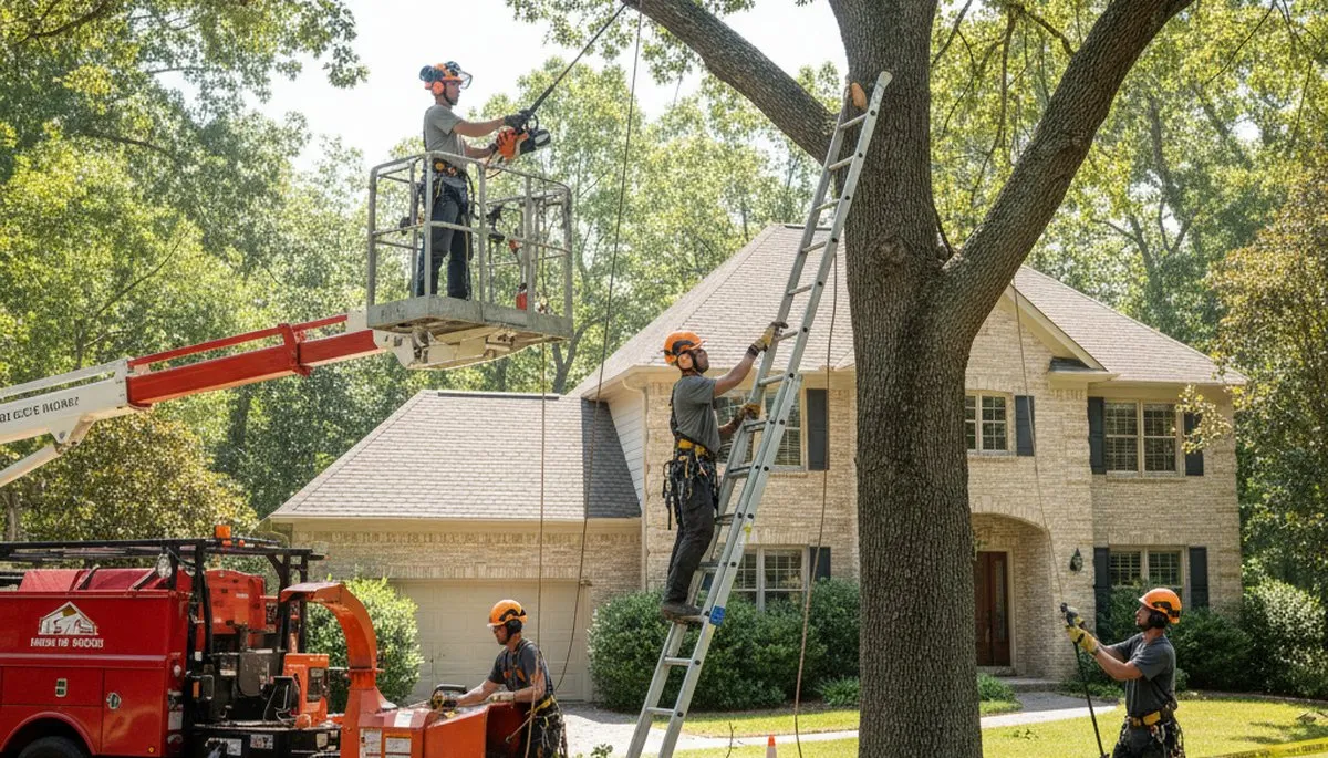 Tree pruning service in Andover, MA by Arbor Tree Care for healthier, safer trees