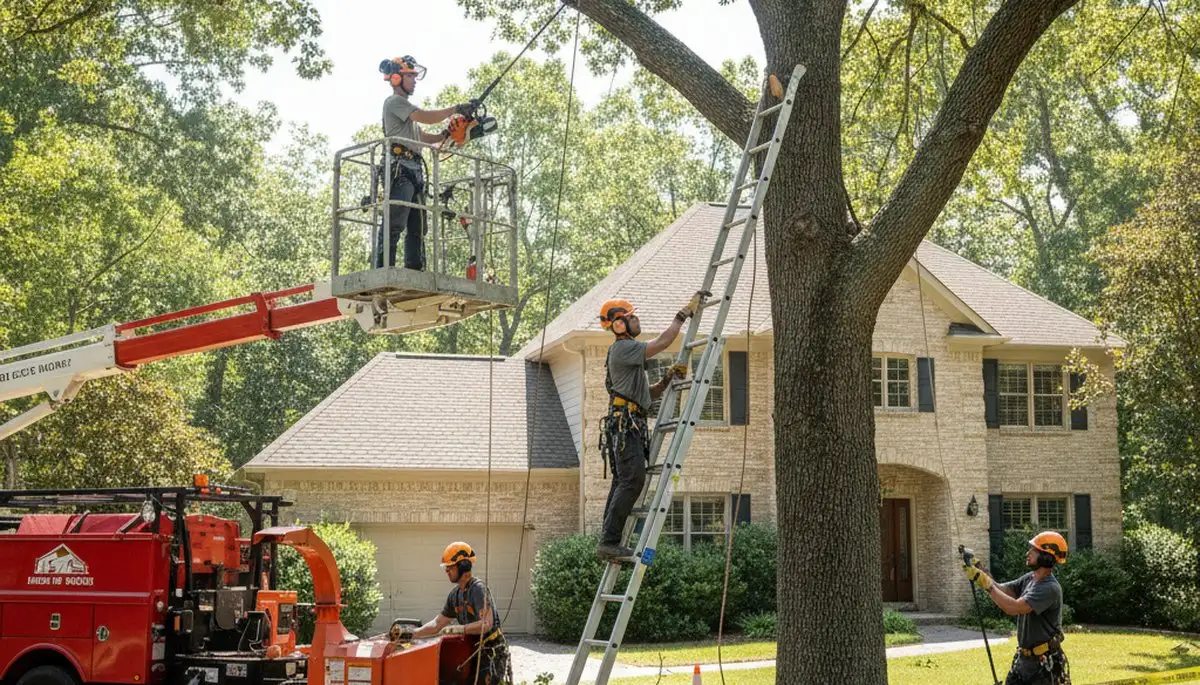 Tree pruning service in Andover, MA by Arbor Tree Care for healthier, safer trees
