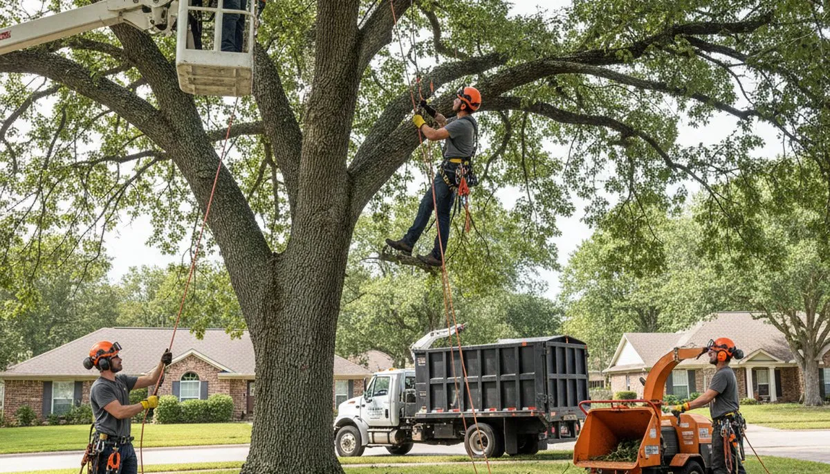 Andover, MA arborist trimming trees for safer, healthier properties