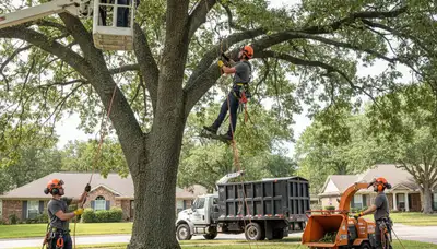 Andover, MA arborist trimming trees for safer, healthier properties