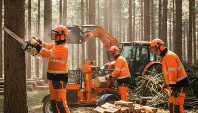 Arbor Tree Care managing woodlot in Andover, MA for safer, healthier woodland